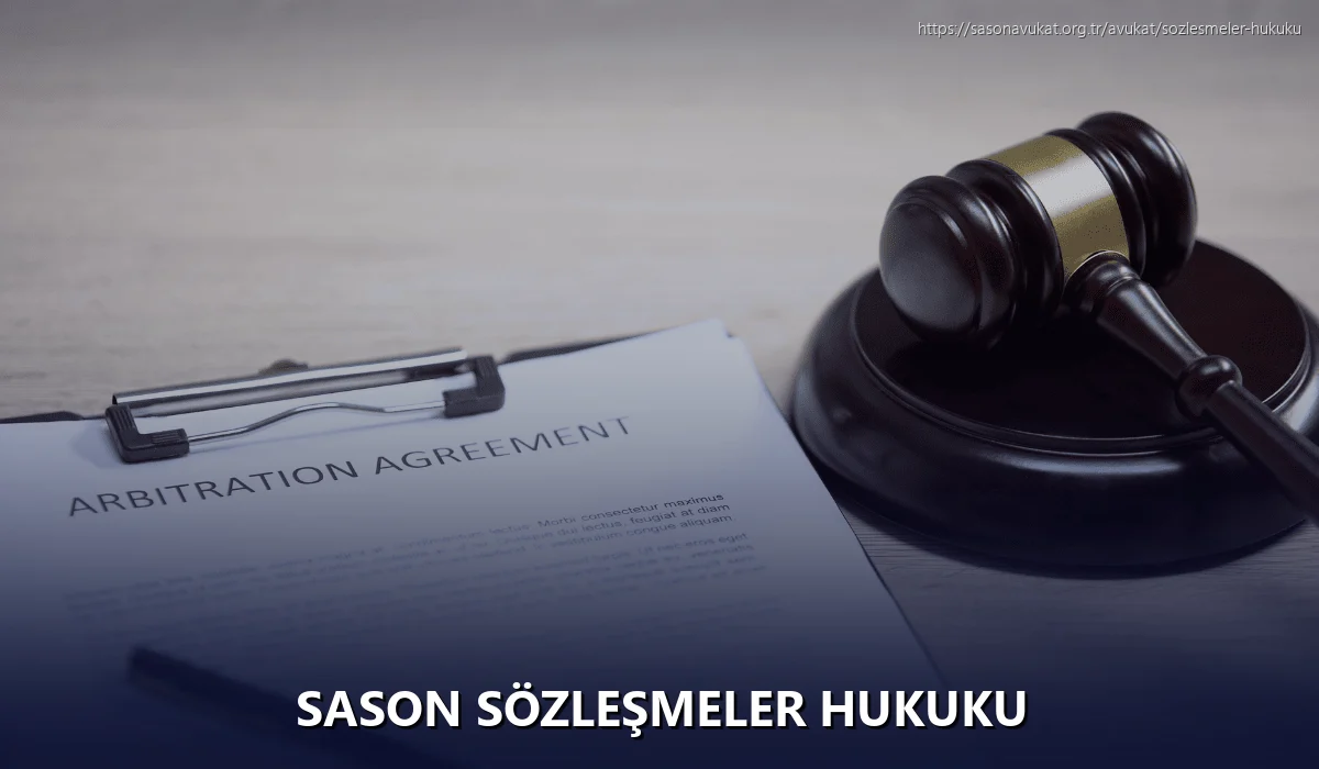 Sason Sözleşmeler Hukuku